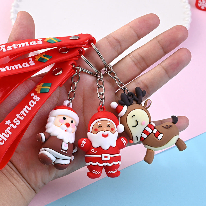 Chritmas Keychain Bag Pendant