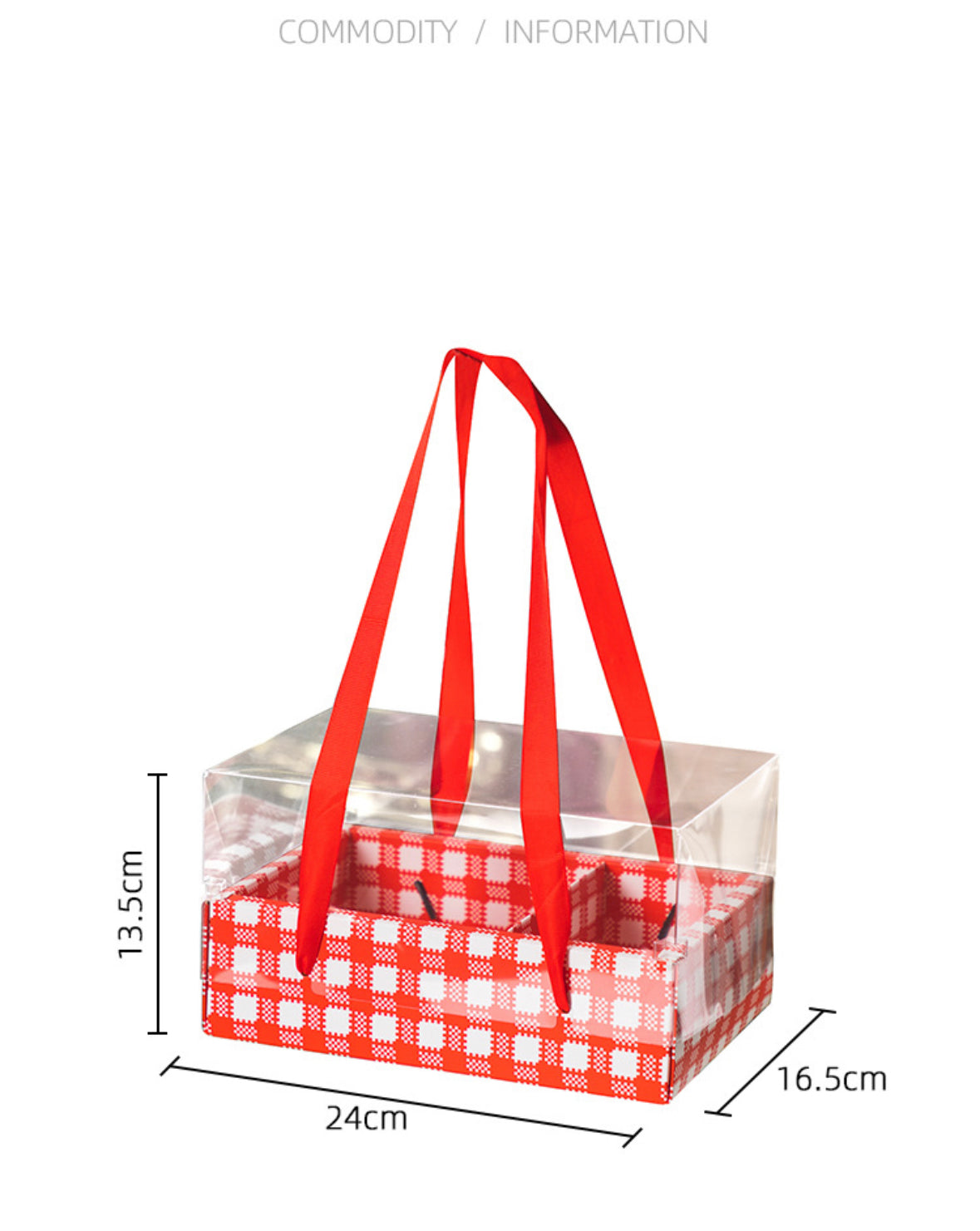 Bowknot gift box 13.5x16.5x24cm