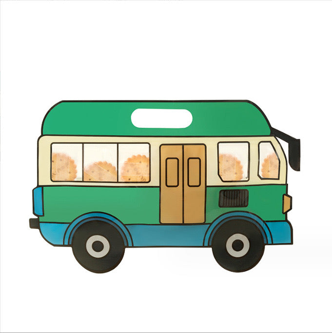 Assorted Vehicle Shaped Reusable, Ziplock, Plastic Bags