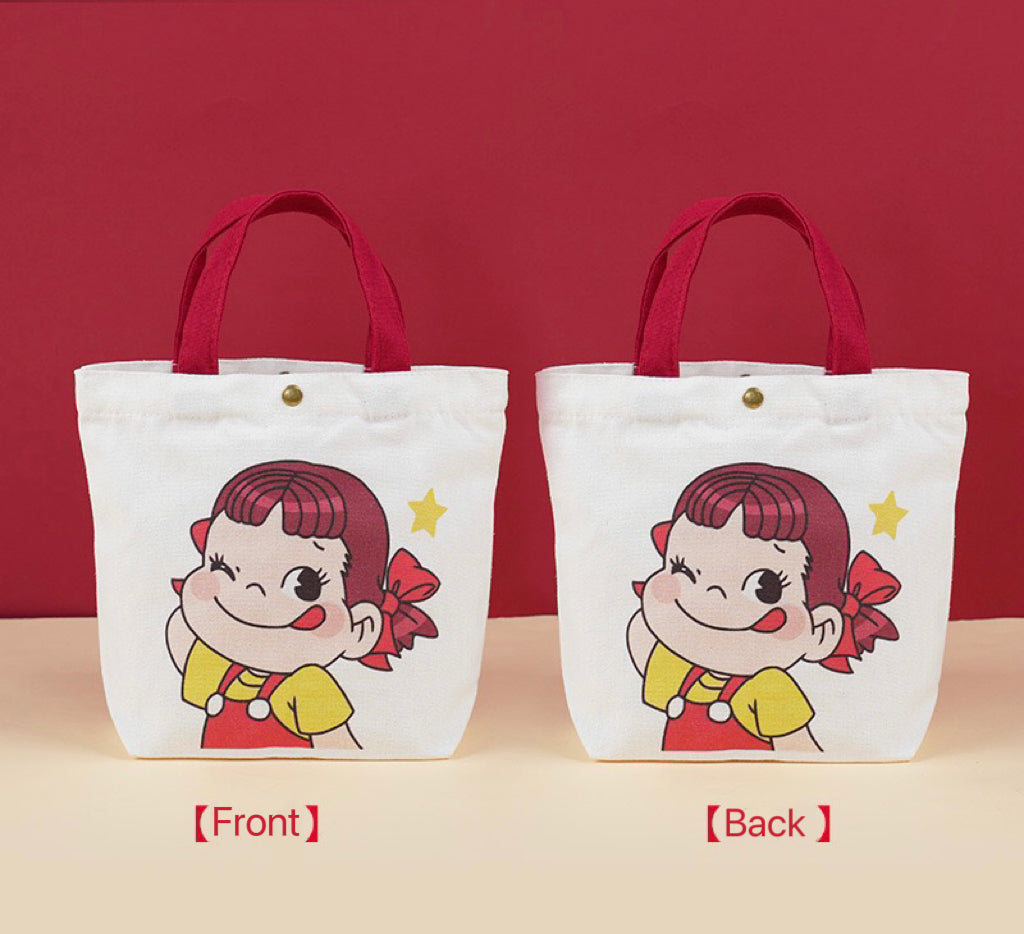 Cute boy and girl handbag