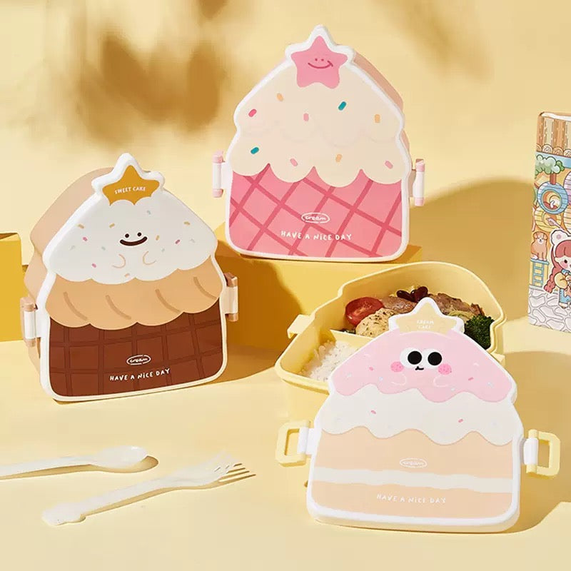 Christmas cupcake bento box lunch box