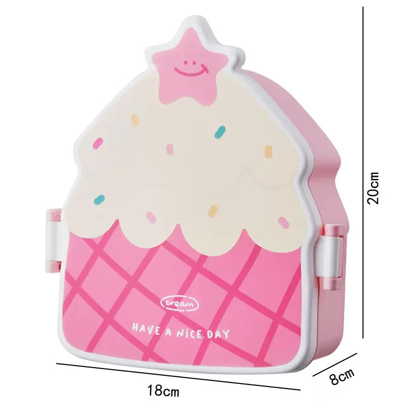 Christmas cupcake bento box lunch box