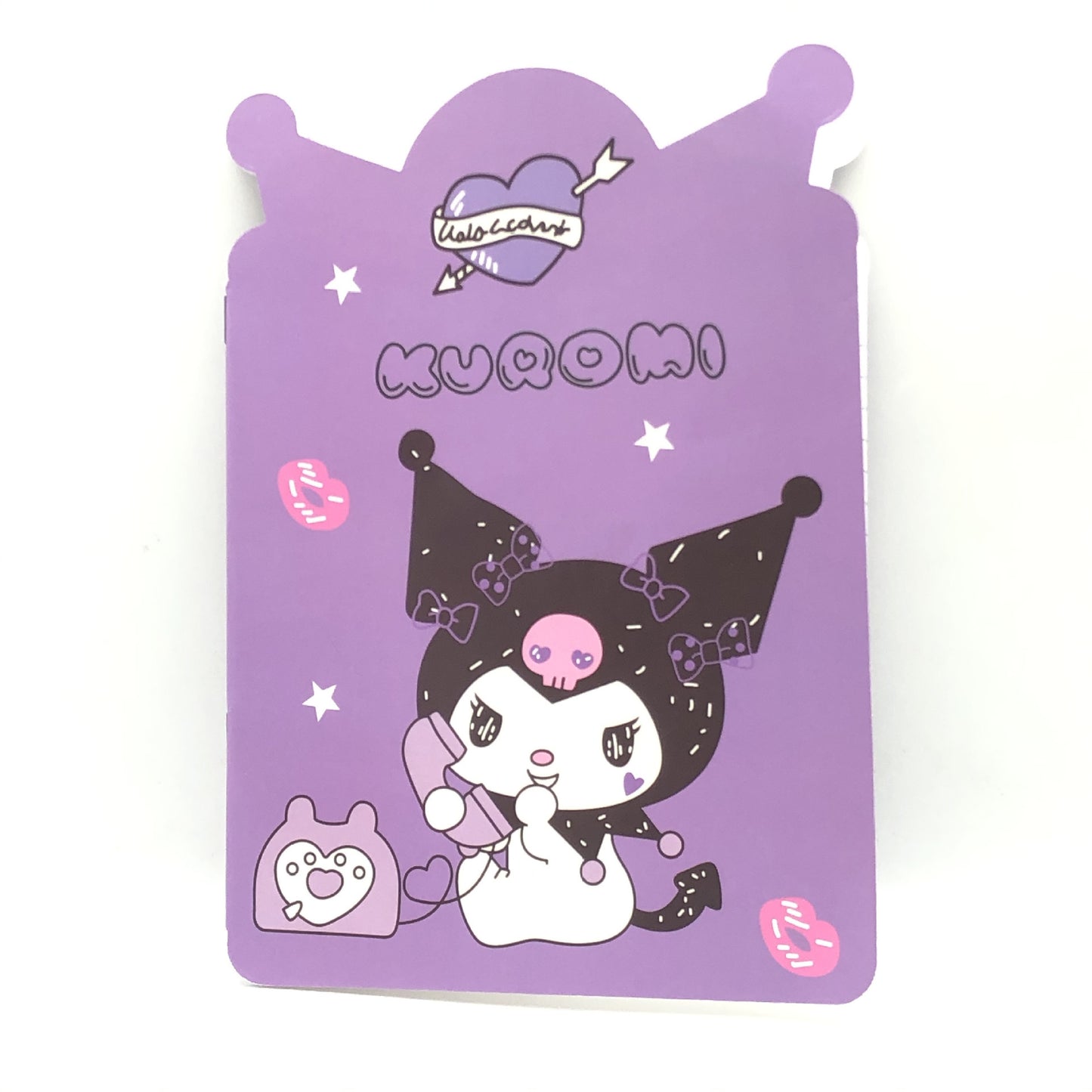 A5 cartoon notebook ,kuromi,spiderman,unicorn,race car