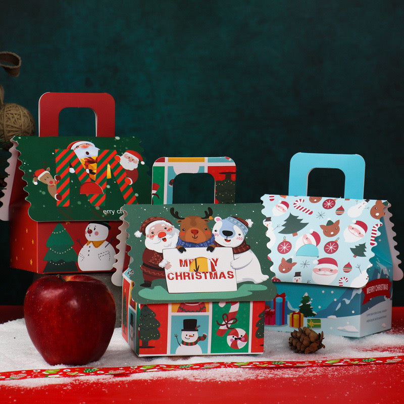 Christmas Themed House - Shaped Gift Box