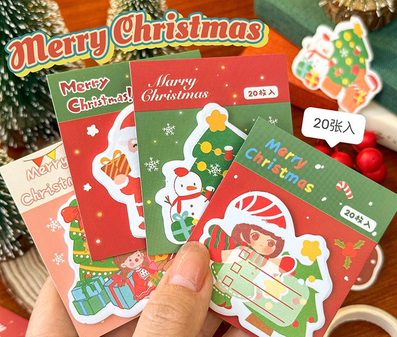 Christmas Themed Sticky Notes/ Memo Pads