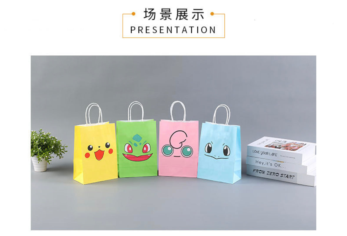 Pokemon hand carry paper bag 21x15x8cm