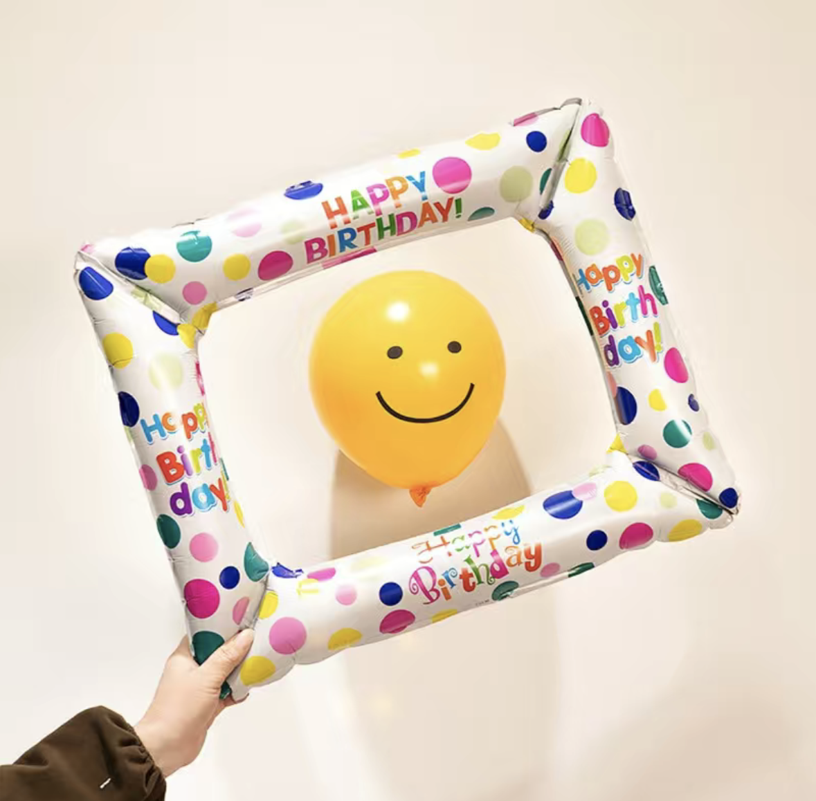 Selfie Frame Foil Balloon