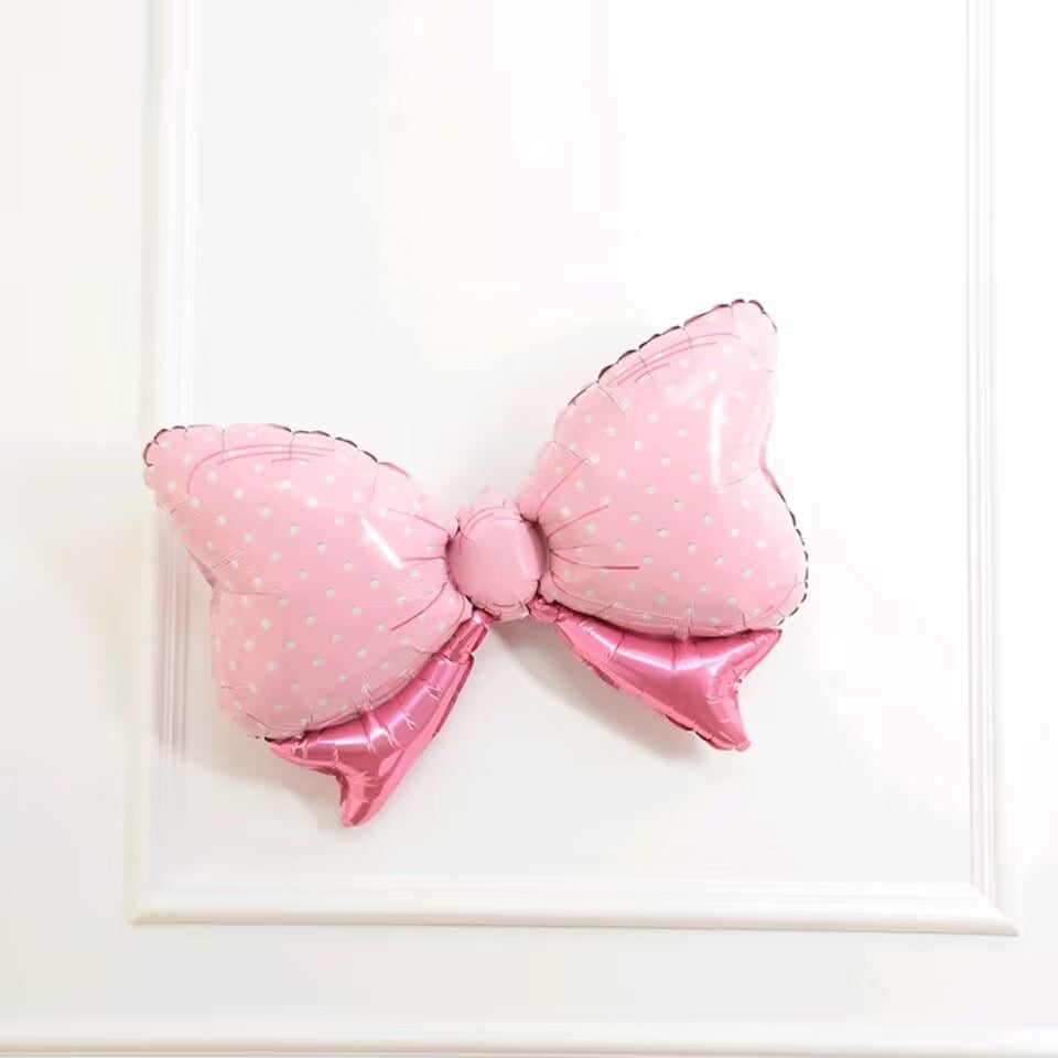 Pink Bow Foil Balloon