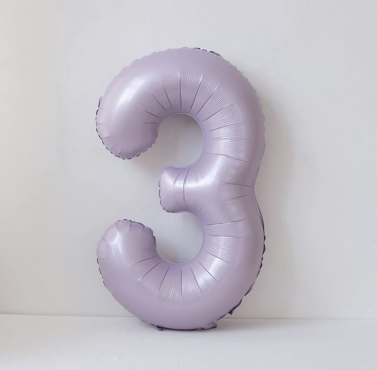 40" Purple Foil Number Balloons