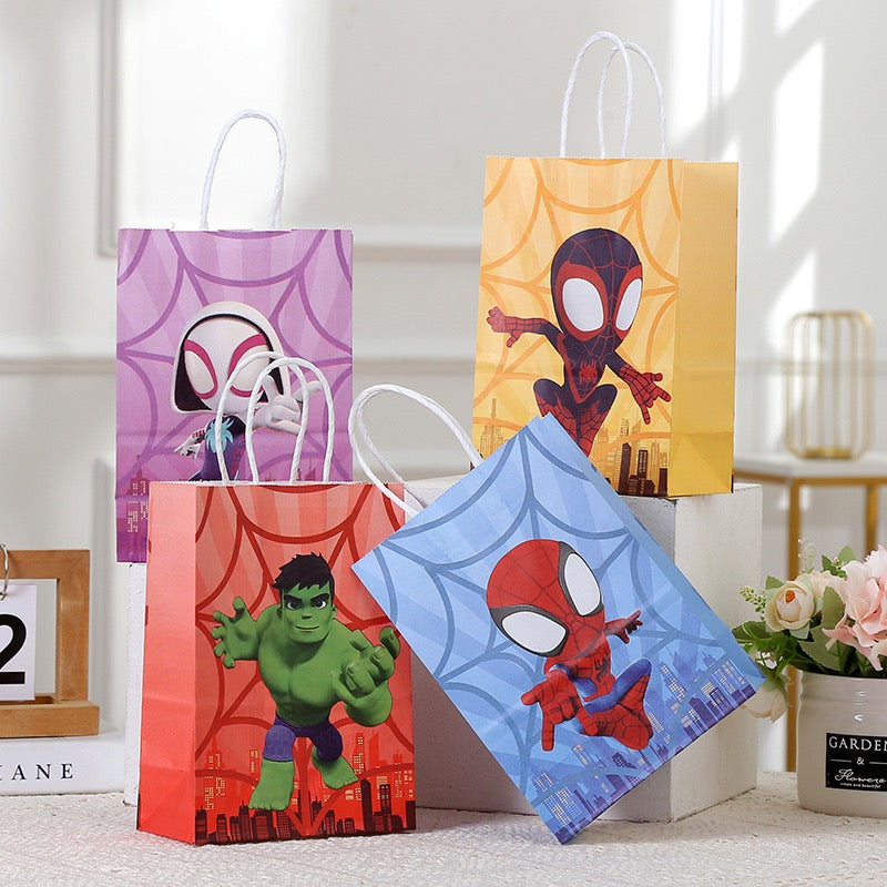 Spiderman hand carry paper bag 21x15x8 cm