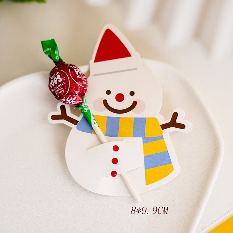 1pc Christmas Lollipop (includes lollipop)