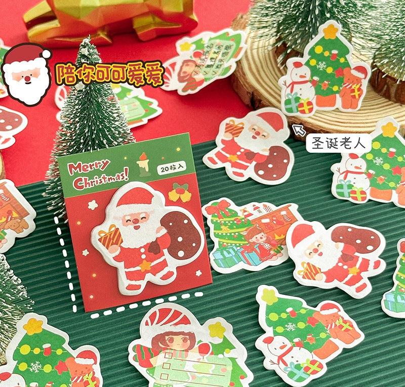 Christmas Themed Sticky Notes/ Memo Pads