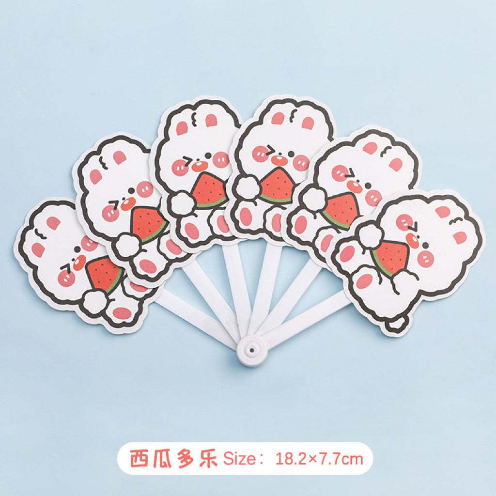 Cartoon Handheld Folding Fan