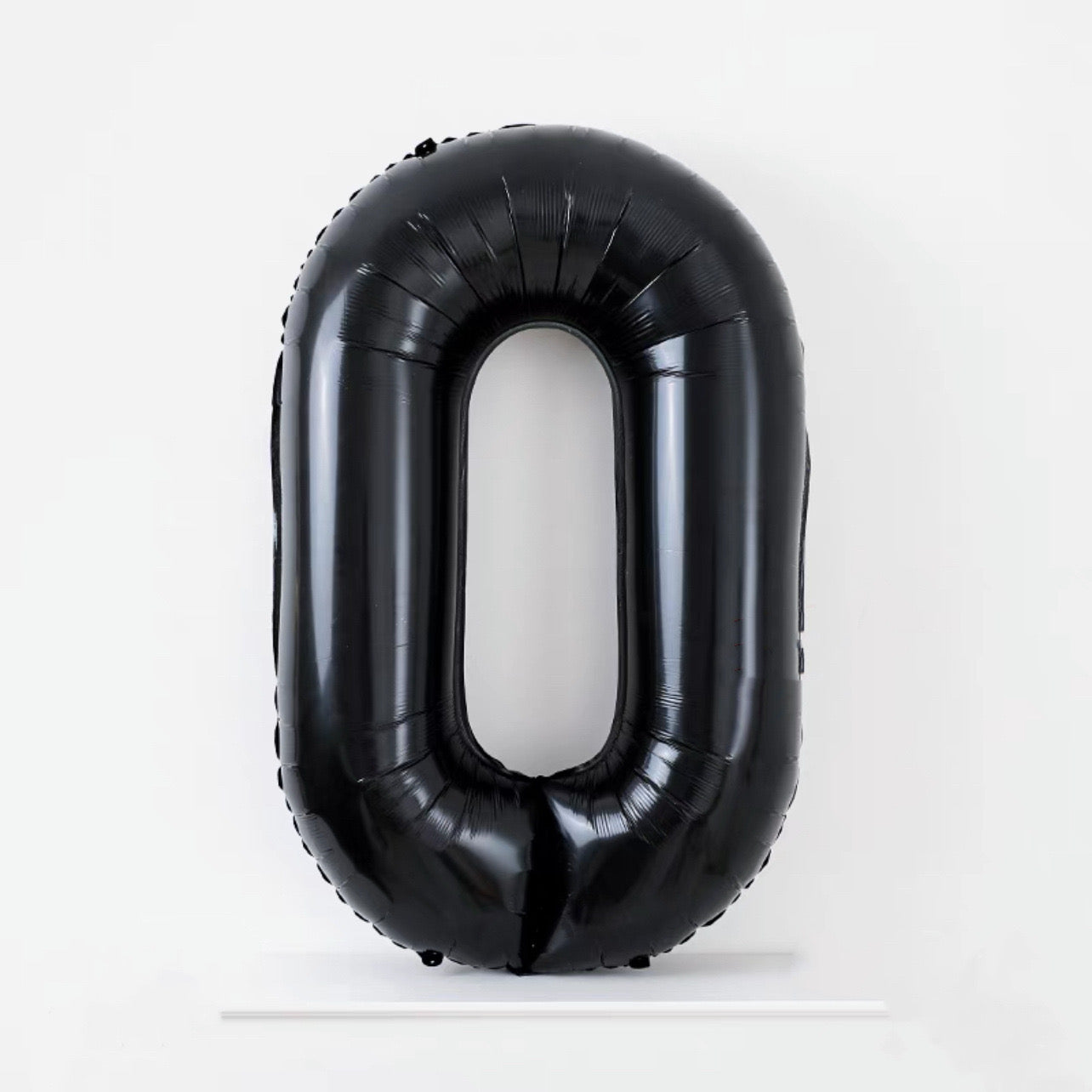 40" Black Foil Number Balloons