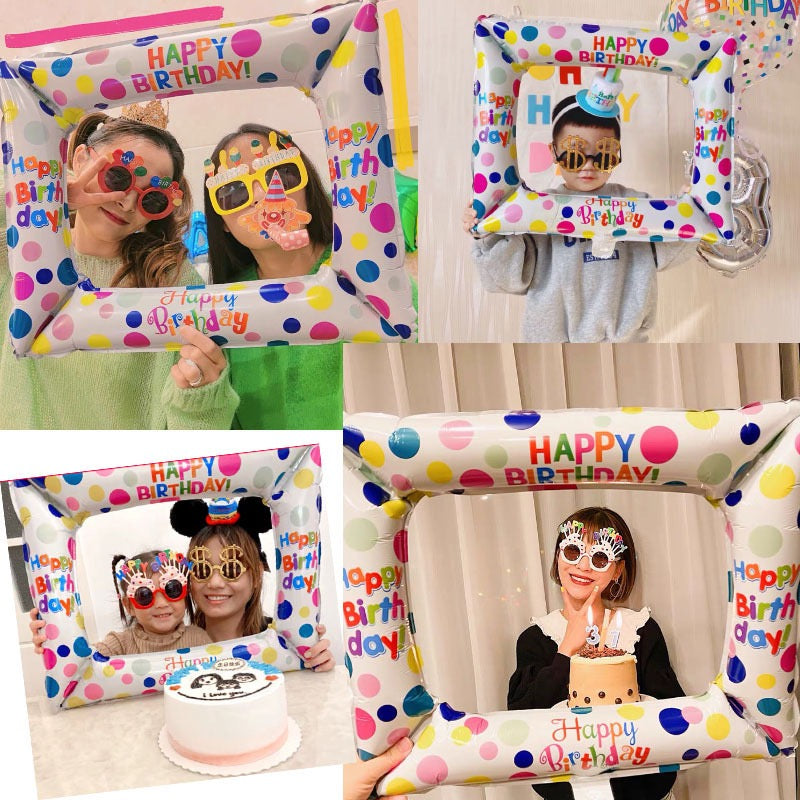 Selfie Frame Foil Balloon