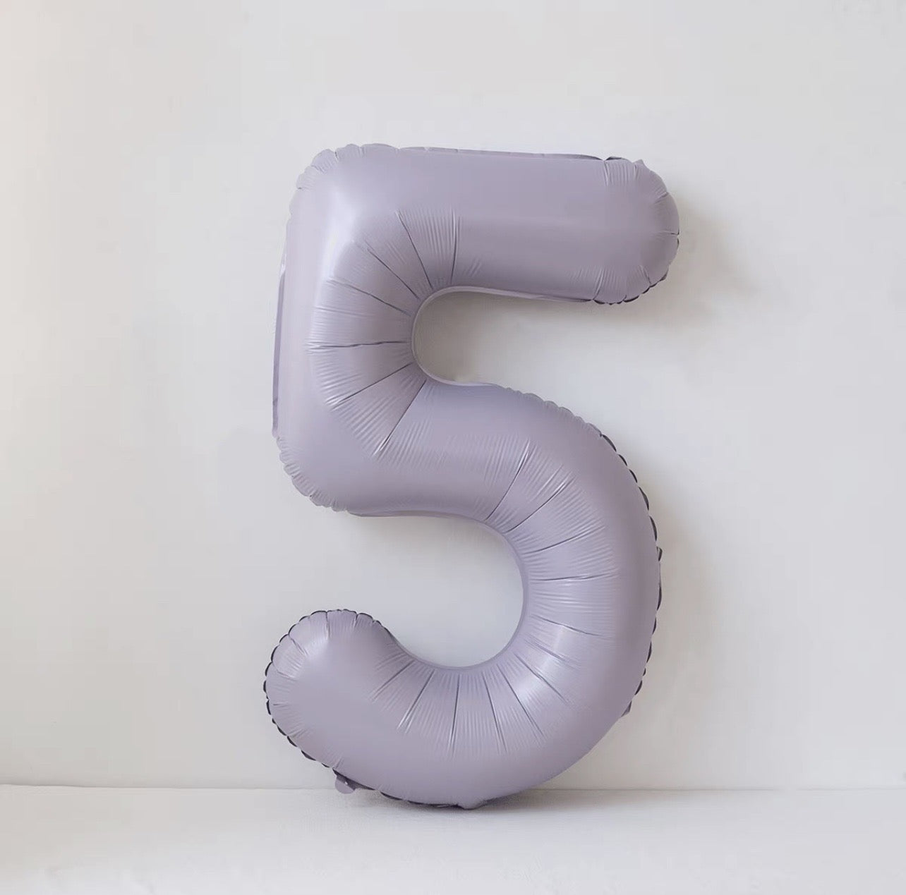 40" Purple Foil Number Balloons