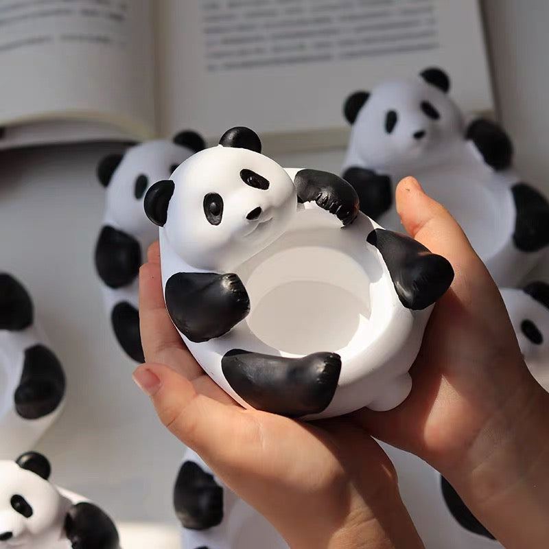 Panda Candle Holder 9.7x7x5cm