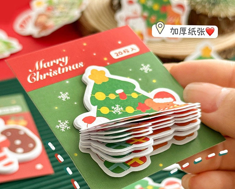 Christmas Themed Sticky Notes/ Memo Pads