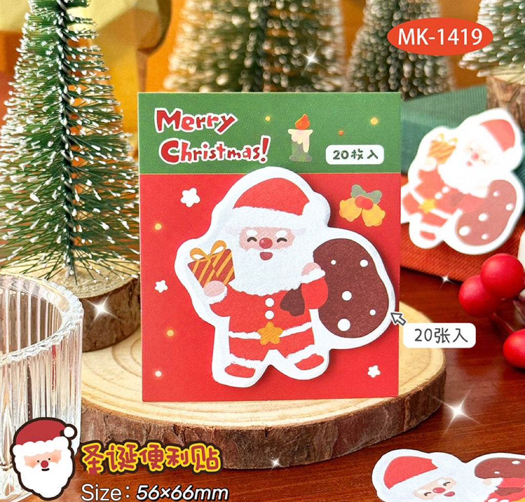 Christmas Themed Sticky Notes/ Memo Pads