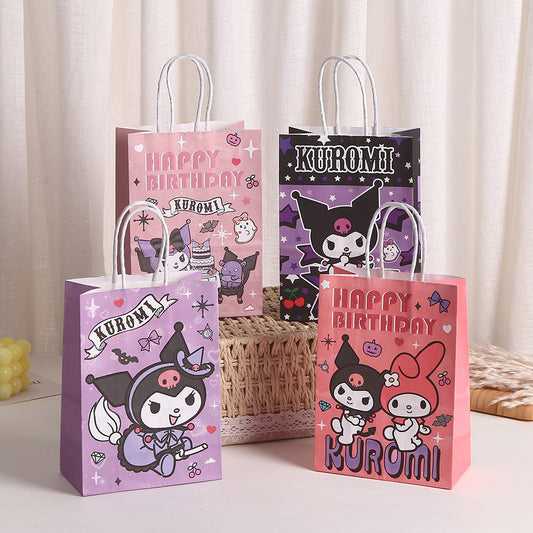 Kuromi paper carrying gift bag 21x15x8cm