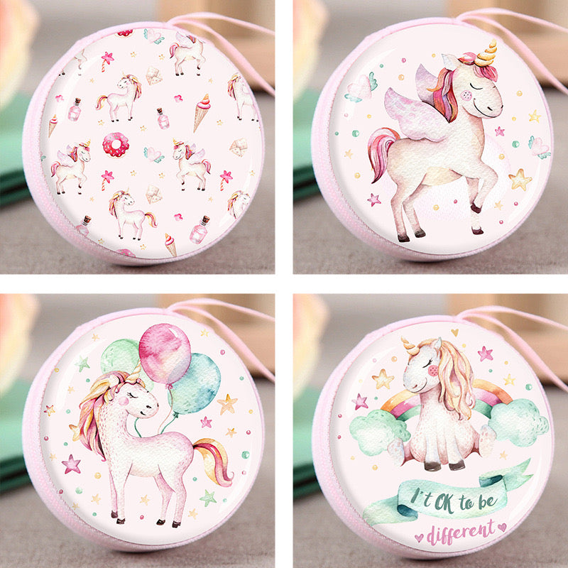 Unicorn and Monster little coin purse