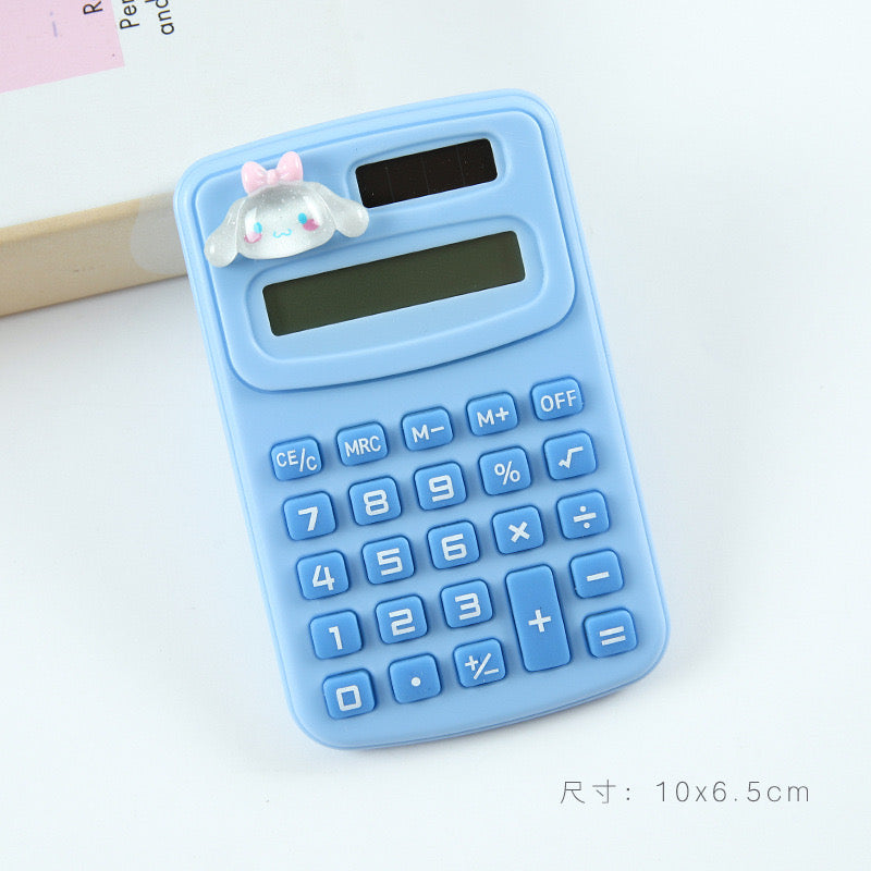 Cartoon mini calculator