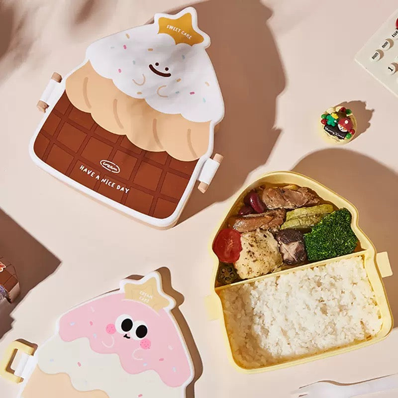 Christmas cupcake bento box lunch box