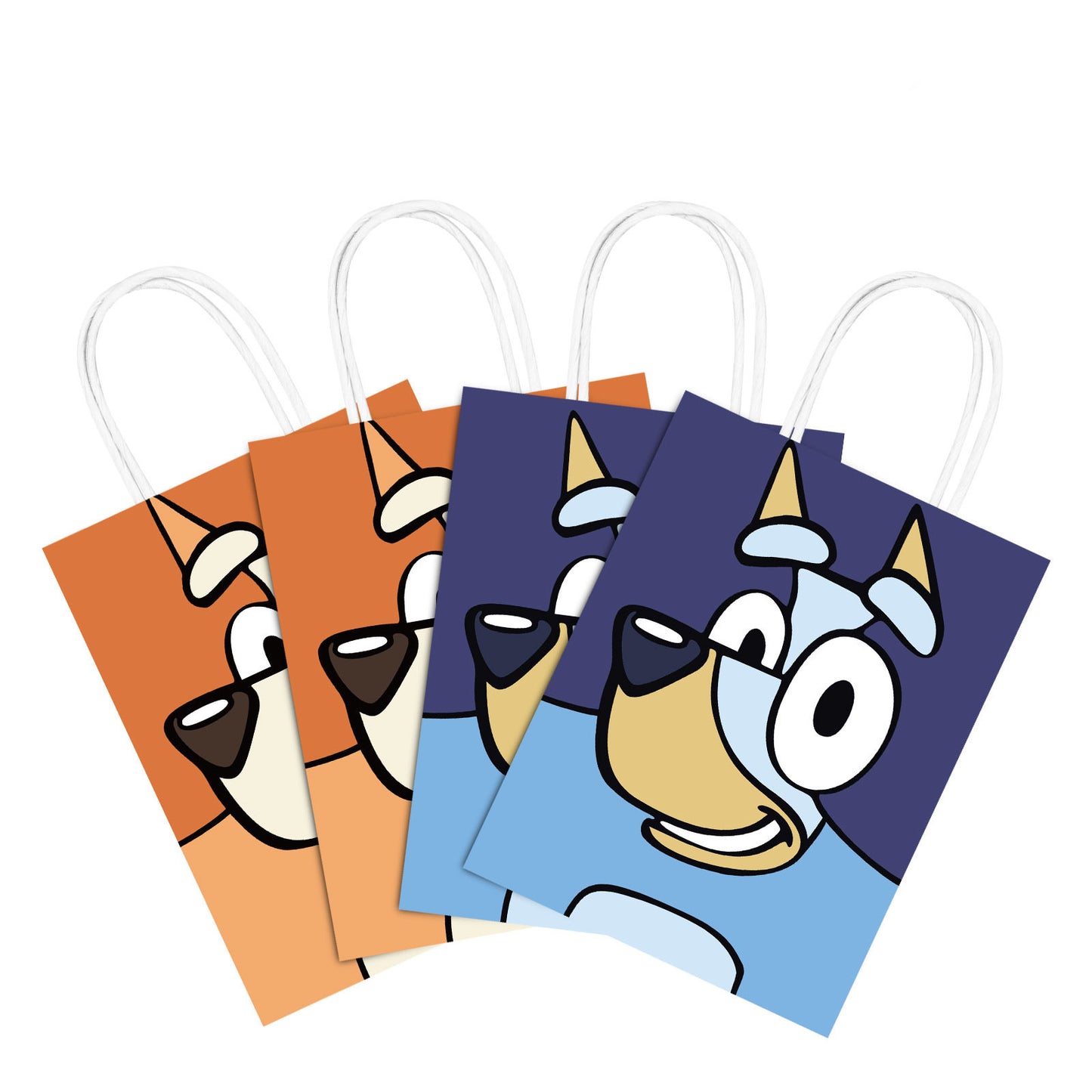 Bluey paper carrying gift bag