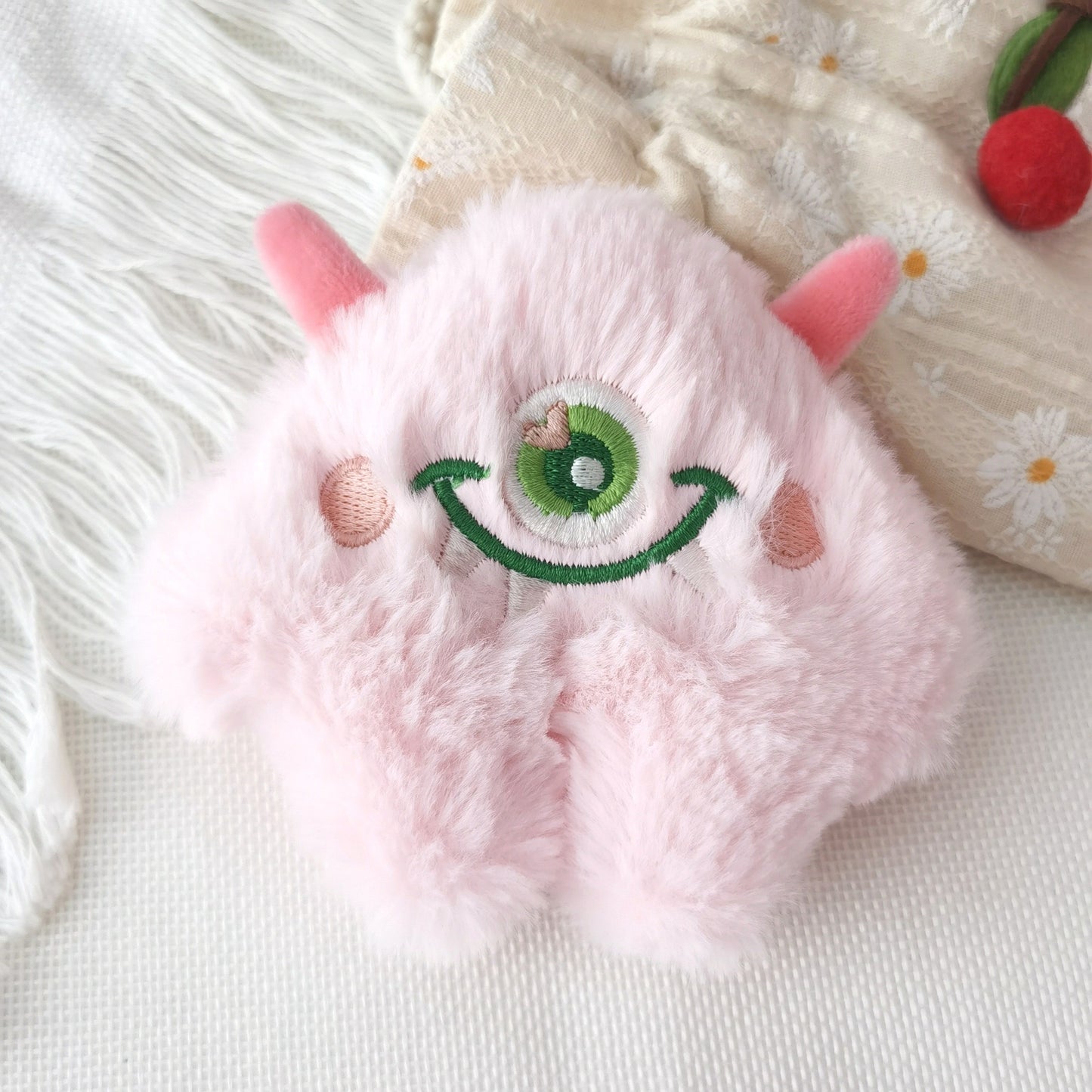 Cartoon little monster plush decoration