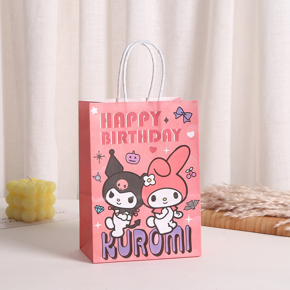 Kuromi paper carrying gift bag 21x15x8cm