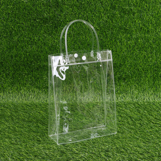 Clear PVC buckle bag