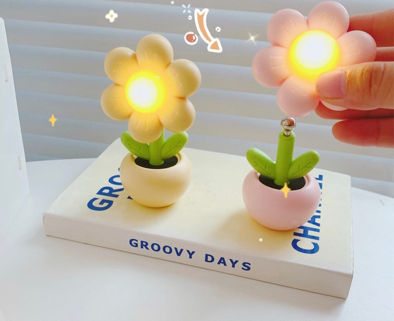 Mini flower lamp