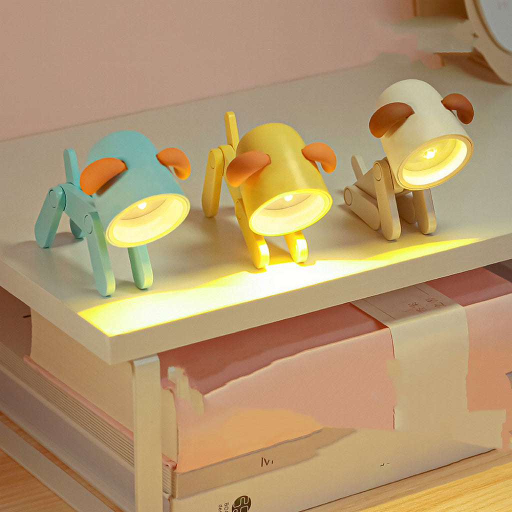 Mini puppy and deer night light