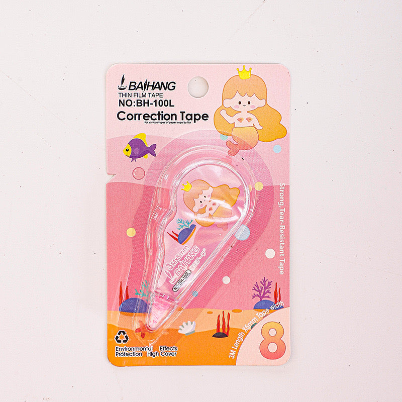 Mermaid correction tape