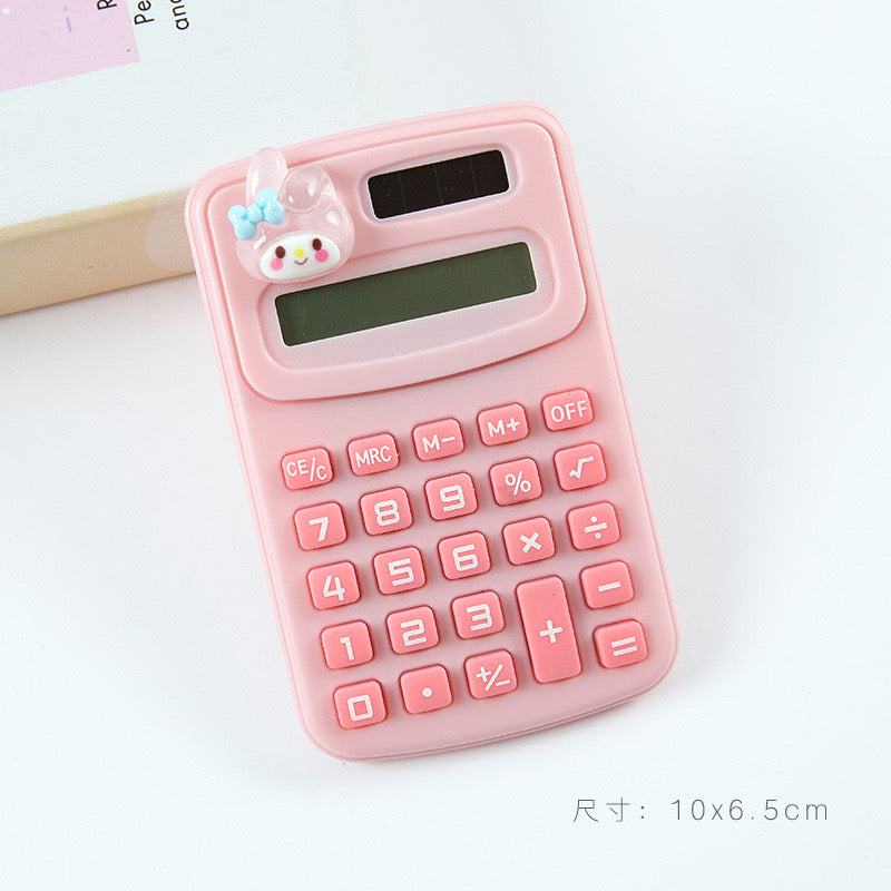 Cartoon mini calculator