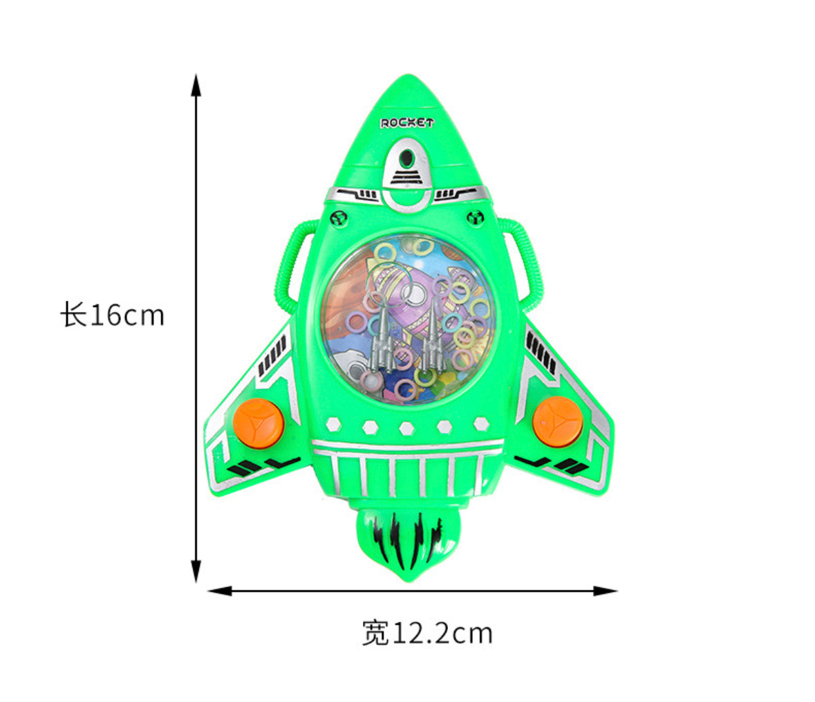 Rocket and alligator shaped ferrule water machine