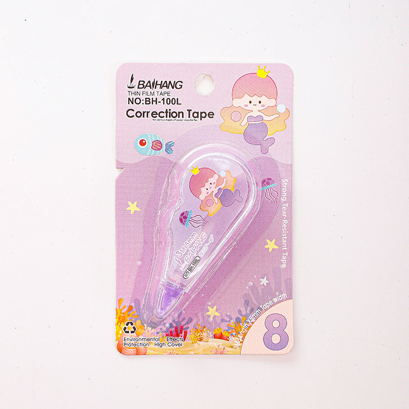 Mermaid correction tape