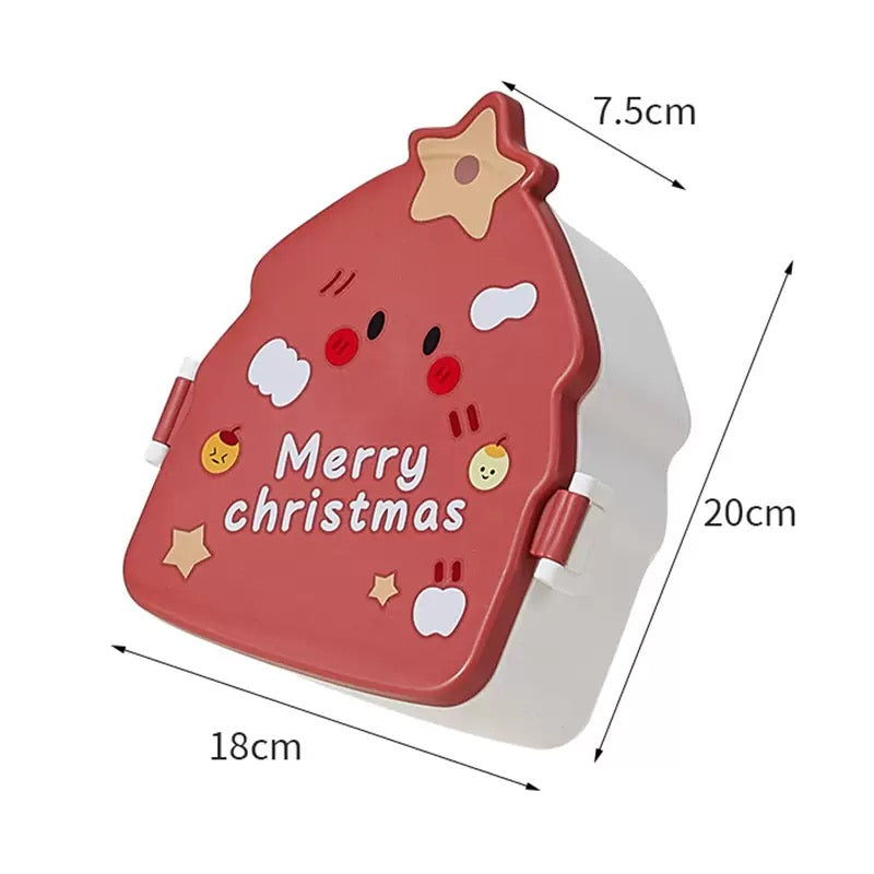 Christmas Tree bento box lunch box
