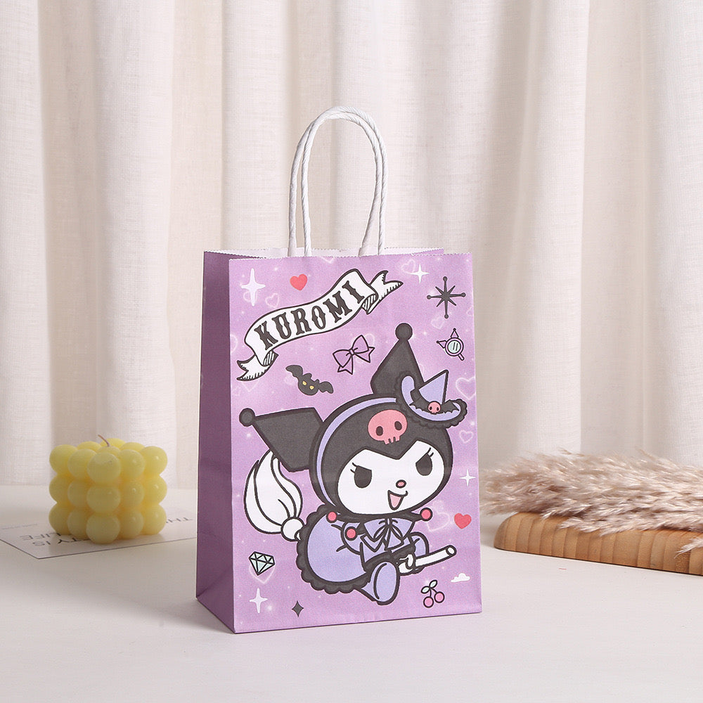 Kuromi paper carrying gift bag 21x15x8cm