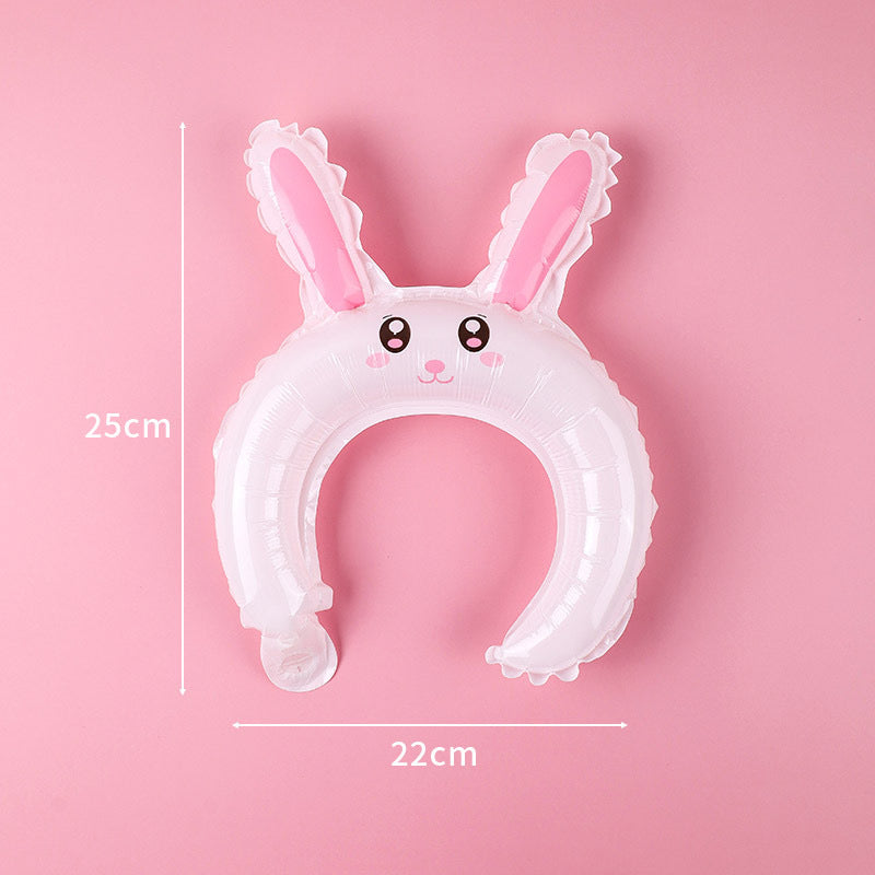 Safari party inflatable animal headbands