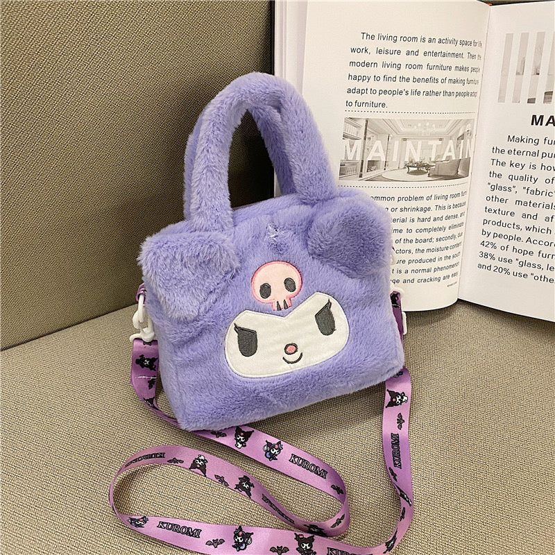 Cartoon sanrio plush handheld gift bag