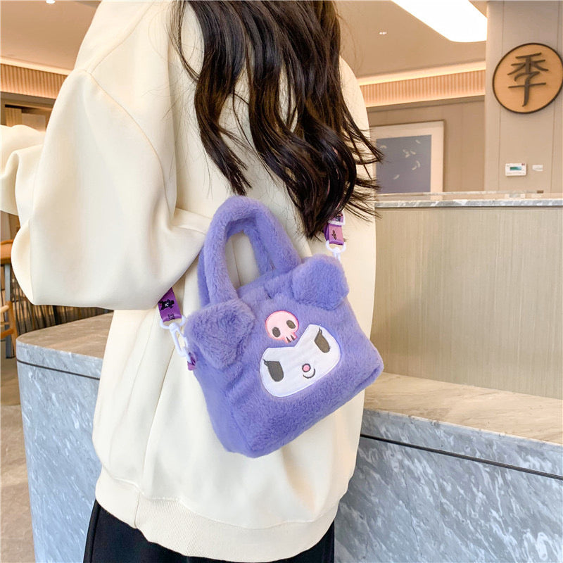 Cartoon sanrio plush handheld gift bag