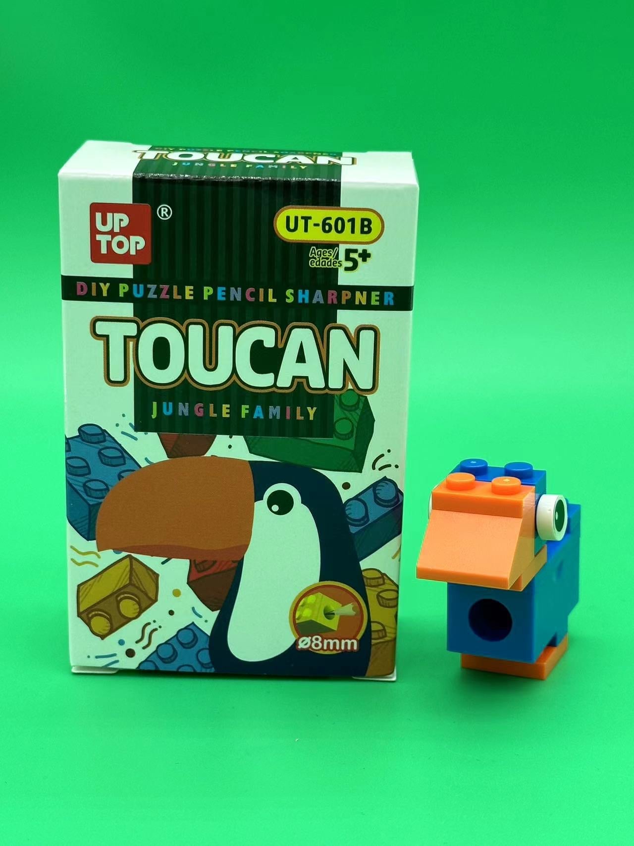 Animal Building Blocks Shape Manual Pencil Sharpeners