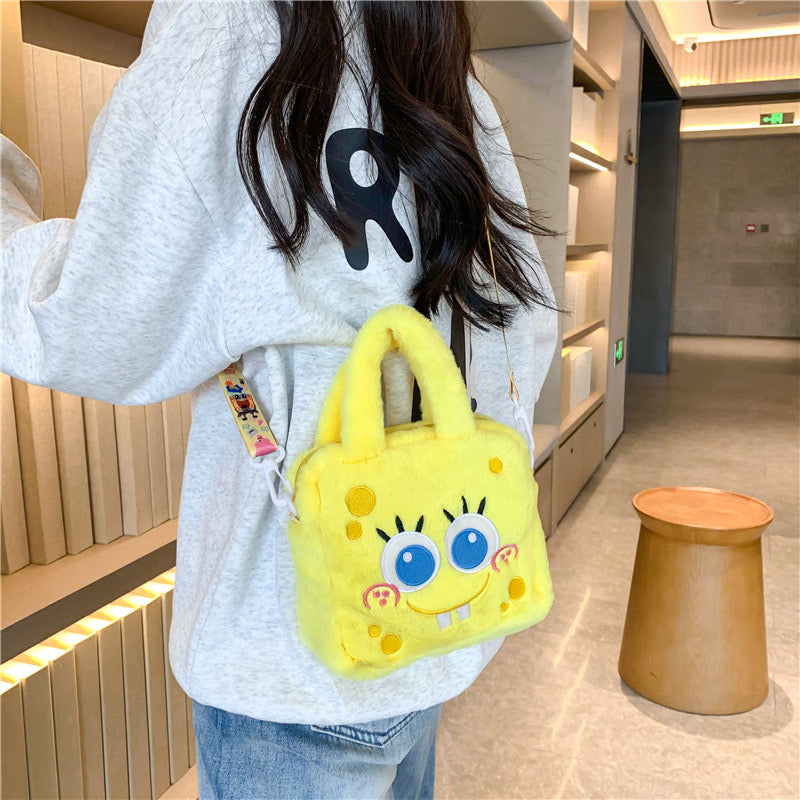 Cartoon sanrio plush handheld gift bag